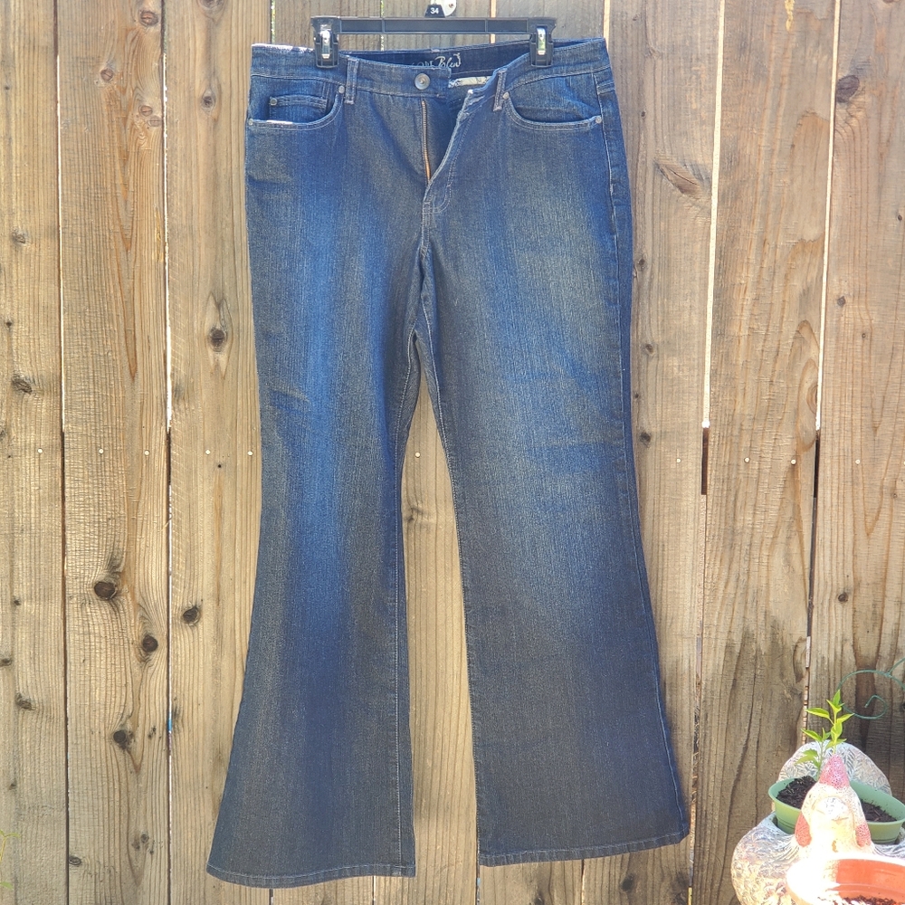 Code Blue Wide-Leg Jeans